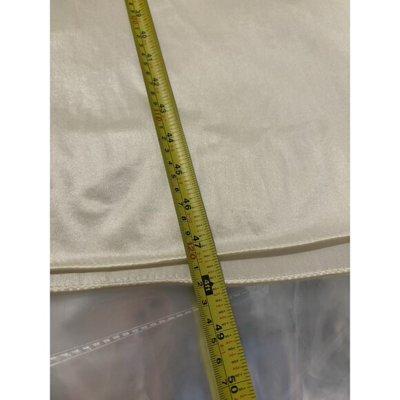 VTG 60s Romantic Nightgown Dress sz S Cream Nylon Lace Floral Lingerie Ethereal - Picture 4 of 16